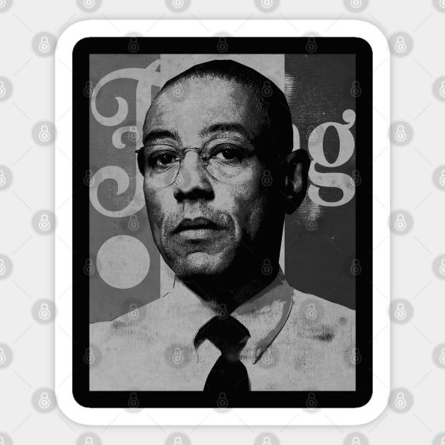 Gustavo Fring Sticker by CTShirts